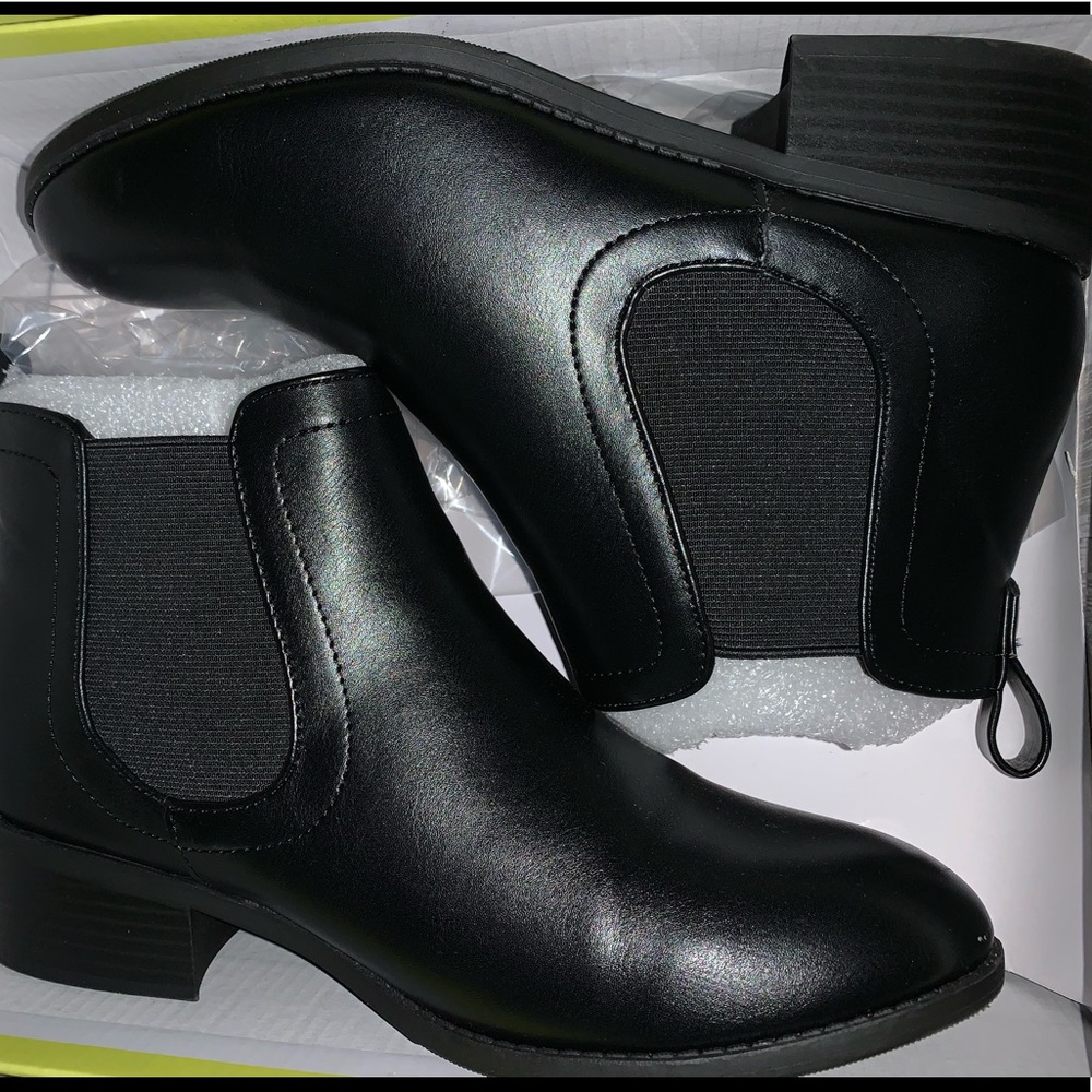 Black booties